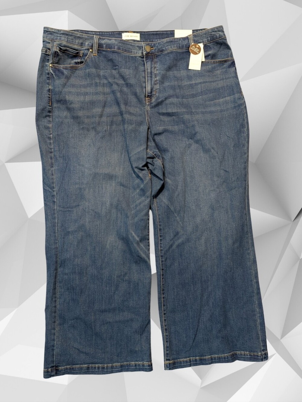 Wide Leg Women's Jeans- SHORT